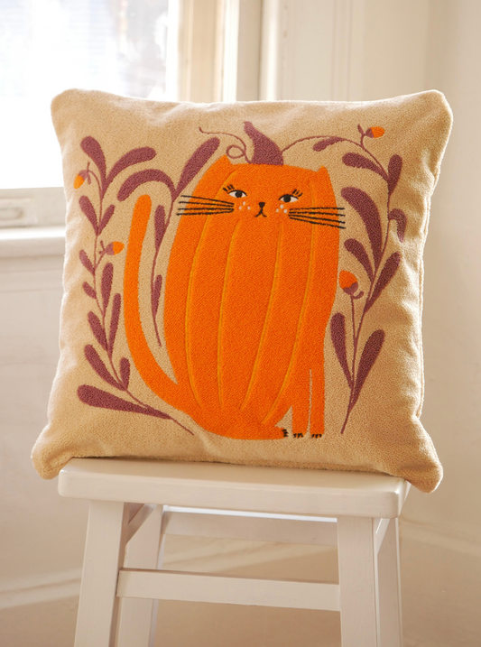 Pumpkin Cat Pillow Fundraiser