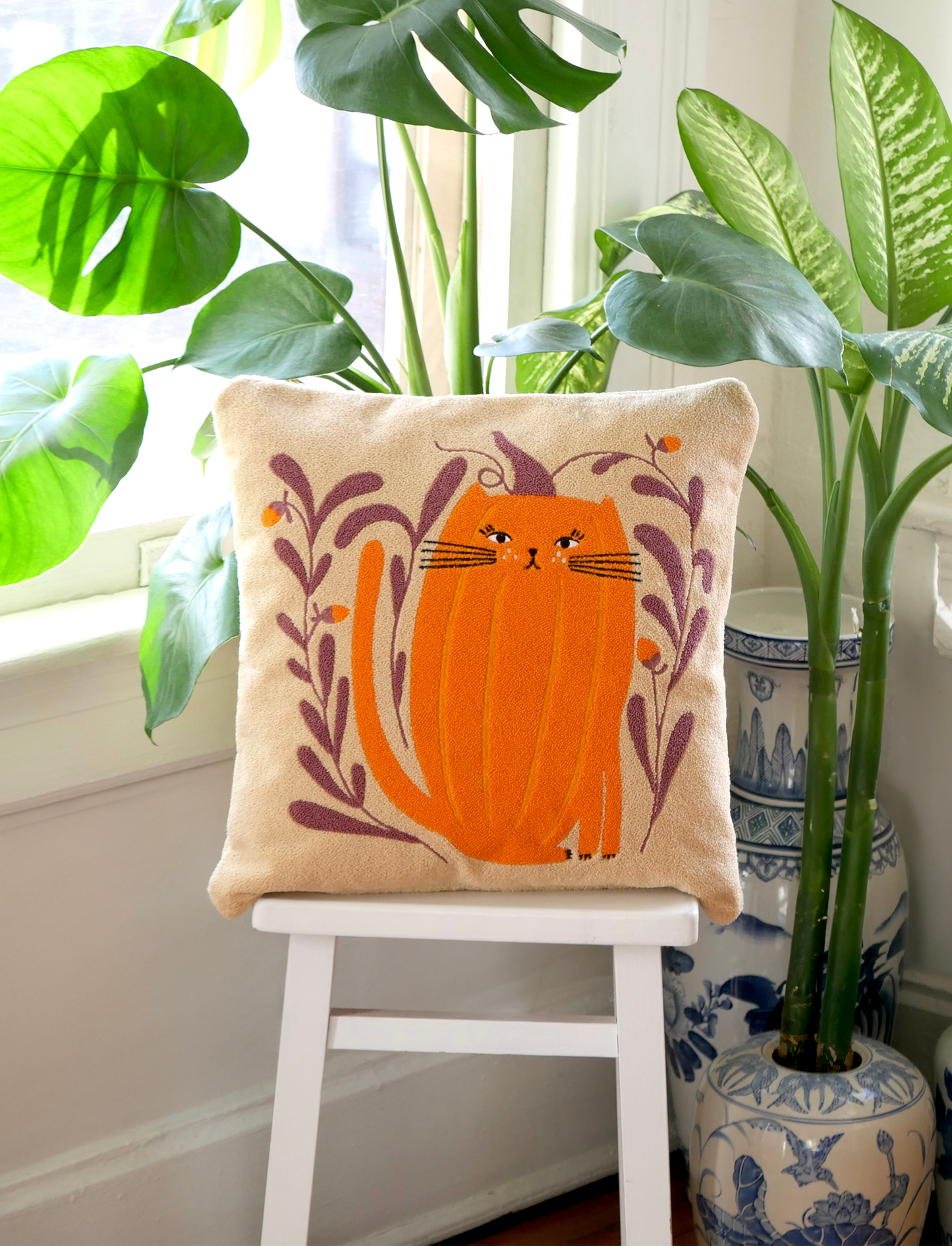 Pumpkin Cat Pillow Fundraiser